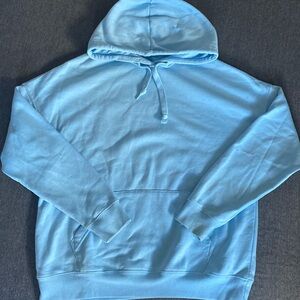 Light blue hoodie